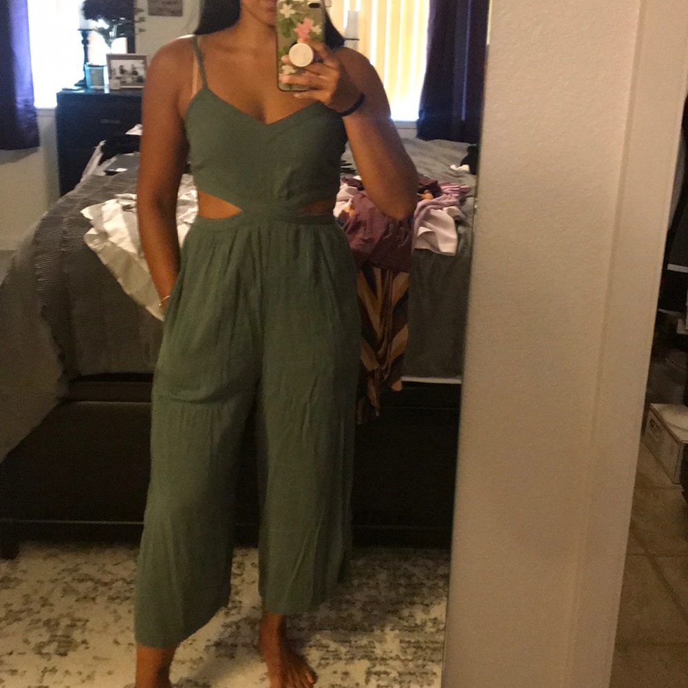 American Eagle Culotte Jumpsuit